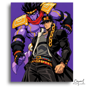 Stern Figure and Muscular Spirit - Paint by Numbers Kit