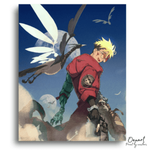 Adventurous with Moon Creature - Paint by Numbers Kit