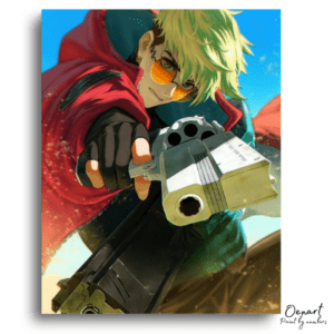 Gunman in Red Coat - Paint by Numbers Kit
