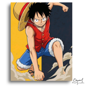 Determined Battle Stance - Paint by Numbers Kit