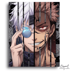 Dual Persona Mystical Gaze - Paint by Numbers Kit