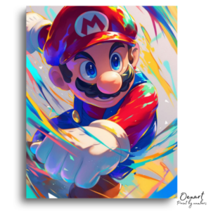 Dynamic Colorful Hero - Paint by Numbers Kit