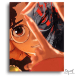 Framing The Dark Inner Eye - Paint by Numbers Kit