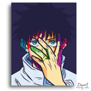 Intense Gaze Hidden Hand - Paint by Numbers Kit