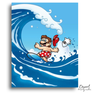 Surfing with Spirit - Paint by Numbers Kit
