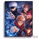 Mystic Warriors City Power - Paint by Numbers Kit