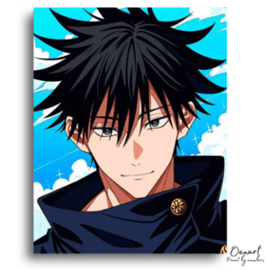 Smiling Boy Blue Sky - Paint by Numbers Kit