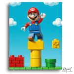Smiling Plumber Block Journey - Paint by Numbers Kit