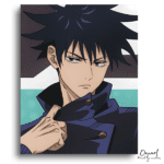 Stern Boy Dark Blue Uniform - Paint by Numbers Kit