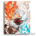 Young Element Master Unleashed - Paint by Numbers Kit