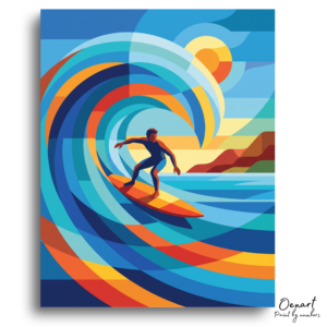 Catch the Perfect Wave - Paint by Numbers Kit