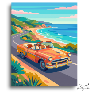Coastal Drive Adventure - Paint by Numbers Kit