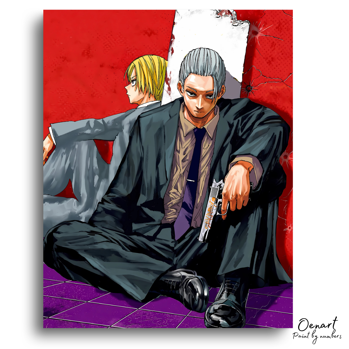 Sakamoto Days: Partners - Anime Paint By Numbers Kit-Oenart™