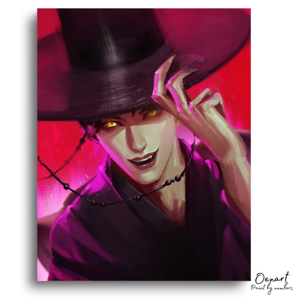 K-Pop Demon Hunters: The Smirking Sorcerer - Paint By Numbers Kit