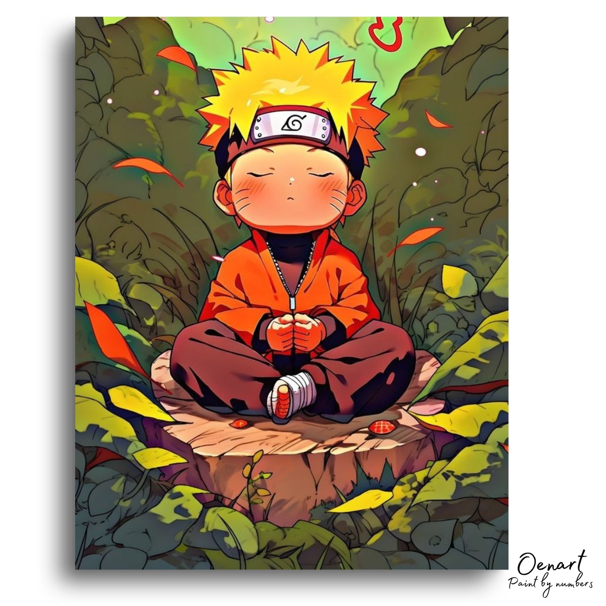 Naruto: Yoga - Anime Diamond Painting