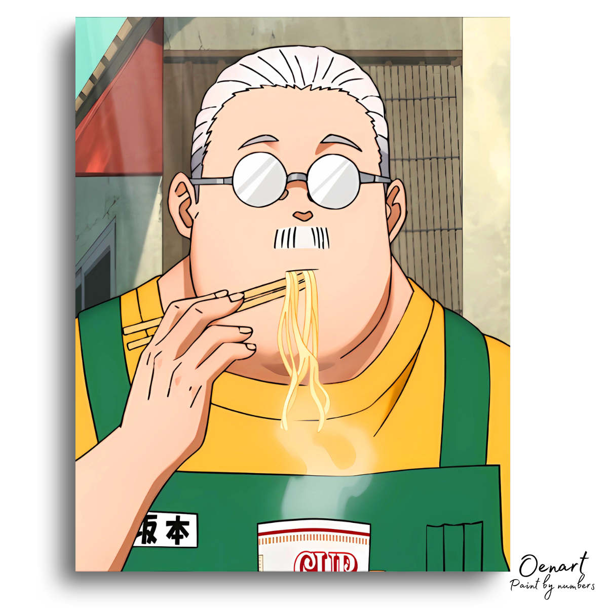 Sakamoto Days: Sakamoto Diner - Anime Paint By Numbers Kit-Oenart™