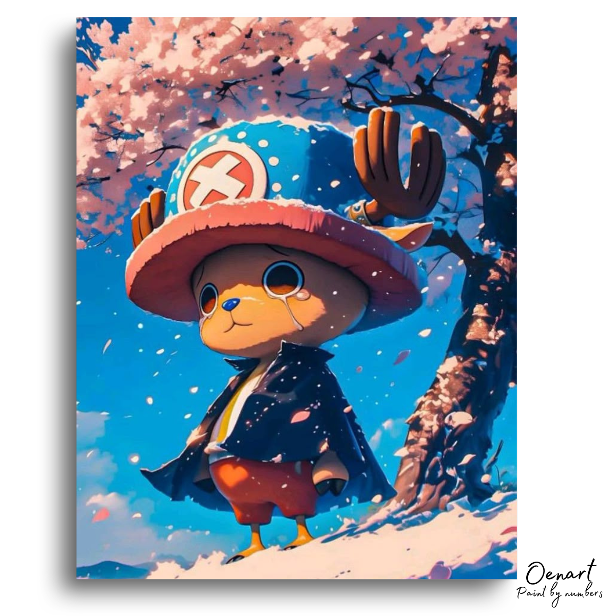 One Piece: Sad Tony Chopper - Anime Paint By Numbers Kit-Oenart™