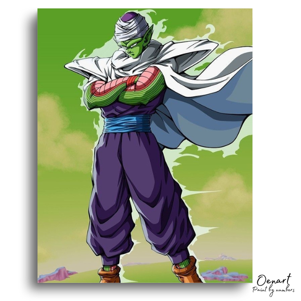 Dragon Ball Z: Flying Piccolo - Anime Paint By Numbers Kit-Oenart™