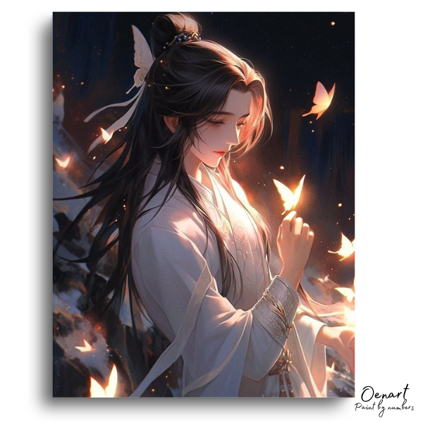 Heaven Officials Blessing: Xie lian - Anime Paint By Numbers Kit-Oenart™