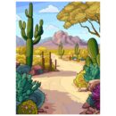 American Desert: Paint By Numbers Kit