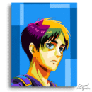 Attack on Titan: Eren Pop Art - Anime Diamond Painting