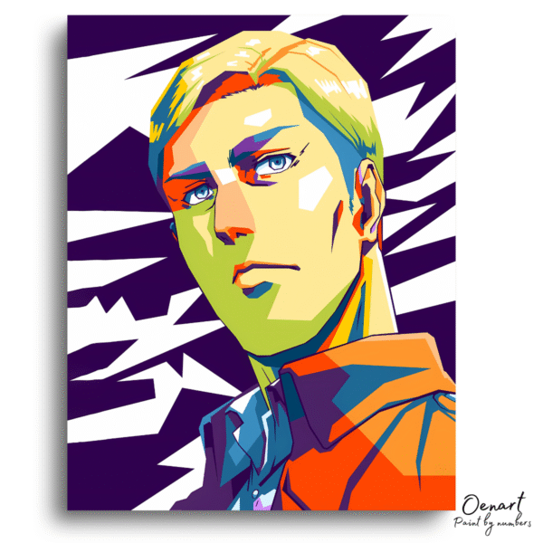 Attack on Titan: Erwin - Anime Paint By Numbers Kit