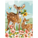 Baby Gazelle: Paint By Numbers Kit