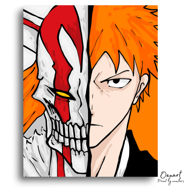 Bleach: Ichigo & Hollow - Anime Diamond Painting