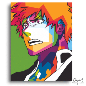 Bleach: Ichigo Pop Art - Anime Diamond Painting