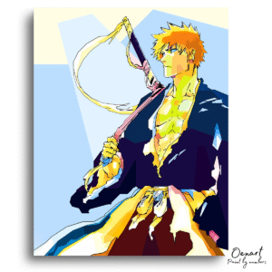 Bleach: Kurosaki Ichigo Pop Art - Anime Diamond Painting