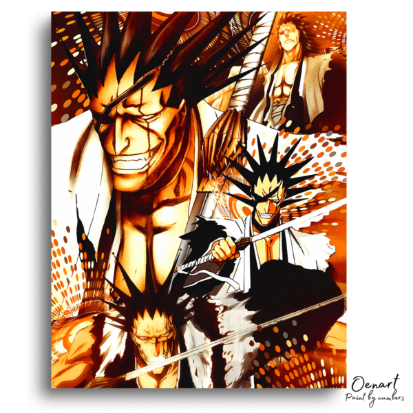 Bleach: Zaraki - Anime Diamond Painting