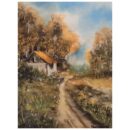 Cabin By The Road - Paint By Numbers Kit