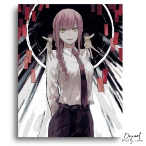 Chainsaw Man: Makima Shadow - Anime Paint By Numbers Kit