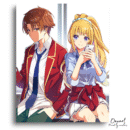 Classroom of The Elite: Kiyotaka Ayanokoji and Karuizawa - Anime Diamond Painting