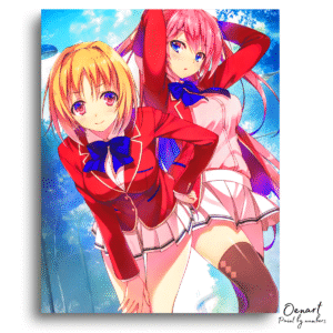 Classroom of The Elite: Kushida and Sakura - Anime Diamond Painting
