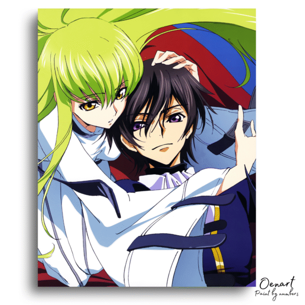 Code Geass: Zero x CC - Anime Diamond Painting