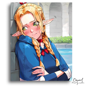 Delicious in Dungeon: Cute Marcille - Anime Paint By Numbers kit