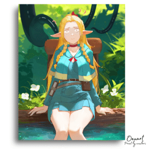 Delicious in Dungeon: Marcille Confused - Anime Diamond Painting