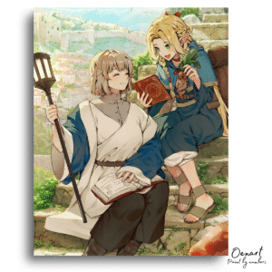 Delicious in Dungeon: Marcille & Falin - Anime Diamond Painting