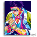 Demon Slayer: Gyomei Stone Hashira - Anime Diamond Painting