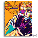 Demon Slayer: Rengoku Sun Breathing - Anime Paint By Numbers Kit