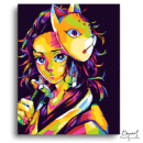 Demon Slayer: Tanjiro - Anime Paint By Numbers Kit