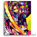 Demon Slayer: Tanjiro Sun Breathing - Anime Diamond Painting