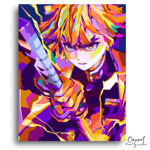 Demon Slayer: Zenitsu Agatsuma - Anime Diamond Painting