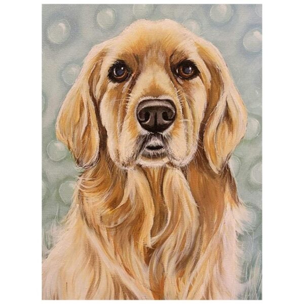 Dog Portrait - Paint By Numbers Kit - Image 2