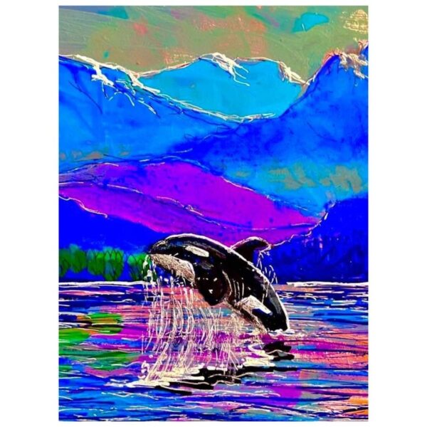 Dolphin: Paint By Numbers Kit - Image 2