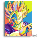 Dragon Ball Z: Vegito Pop Art - Anime Diamond Painting