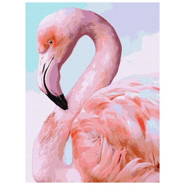 Flamingo - Paint By Numbers Kit - Image 2