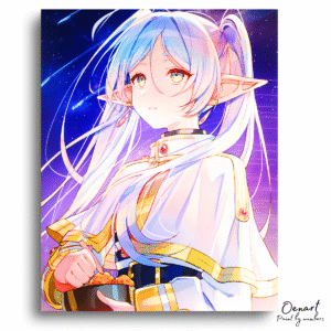 Frieren Beyond Journey's End: Frieren Portrait - Anime Diamond Painting