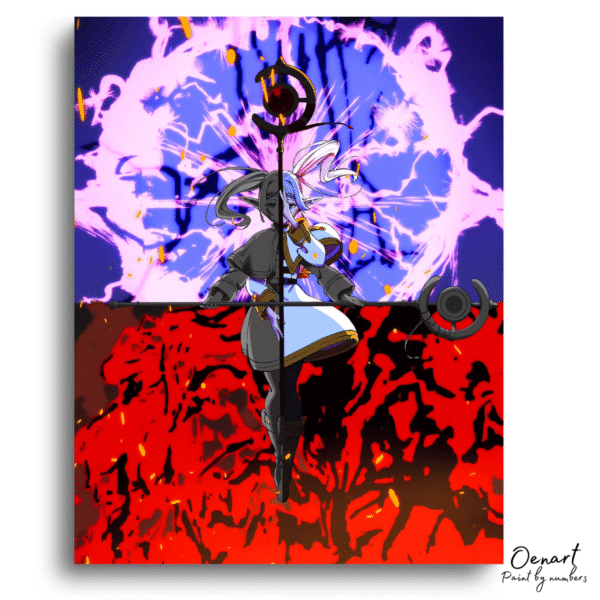 Frieren Beyond Journey's End: Half - Anime Paint By Numbers Kit
